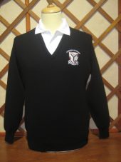 Loudoun Academy Black V neck Sweater
