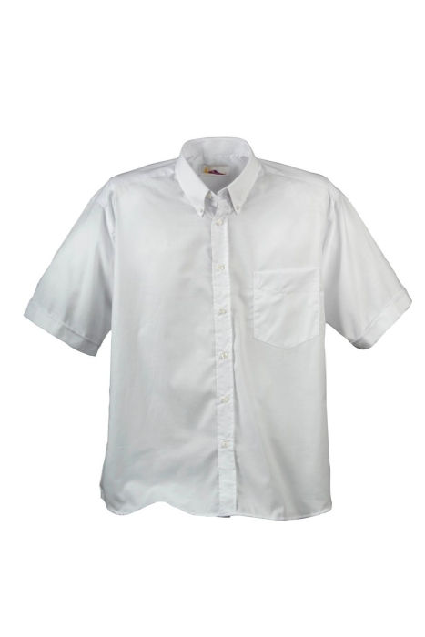 Oxford Shirt with Short Sleeves - Balmoral Mill Shop